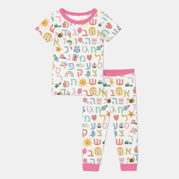 Zweiteiliges, kurzärmliges Pyjama-Set mit Marienkäfern