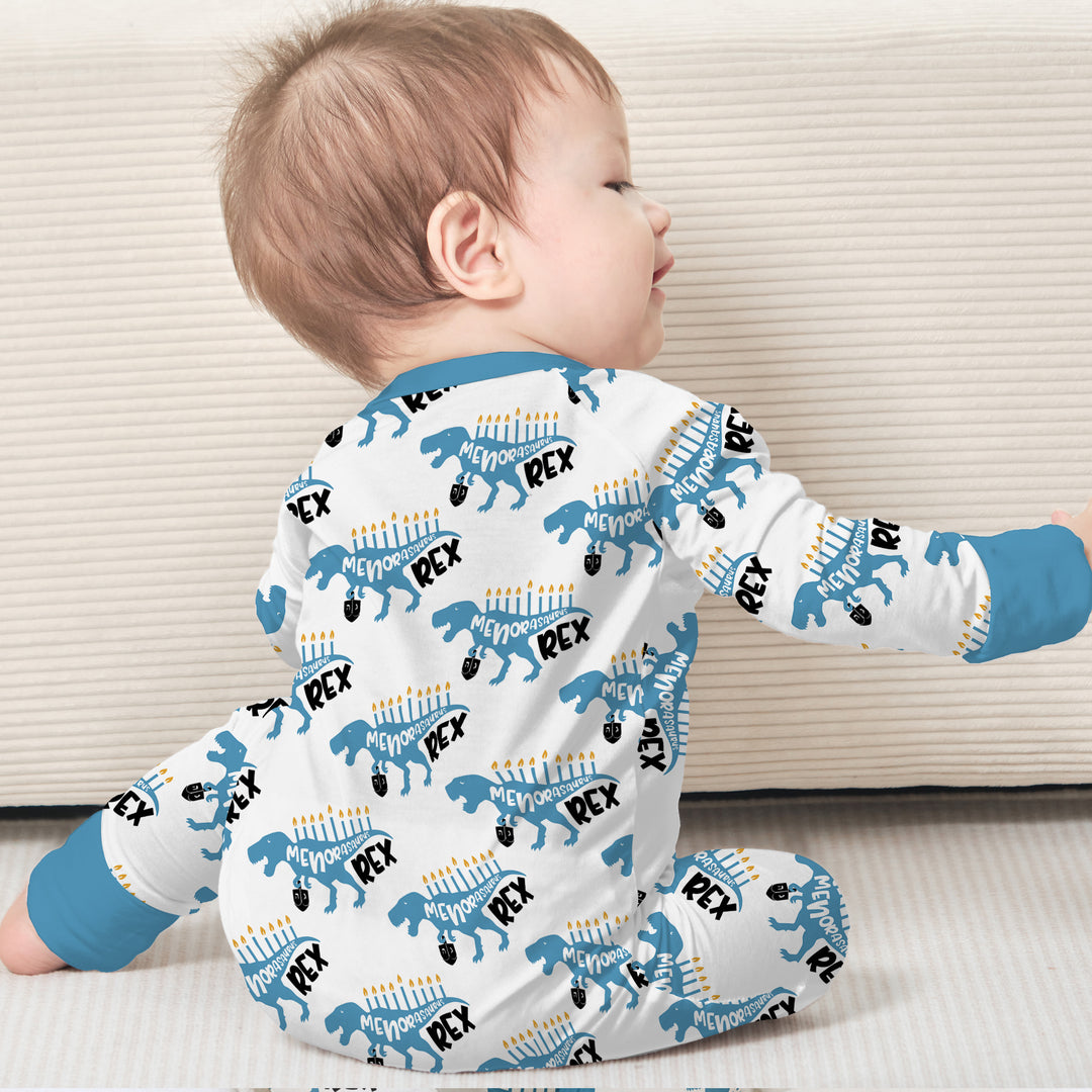 Dinosaur Hanukkah Boy Convertible Zippy