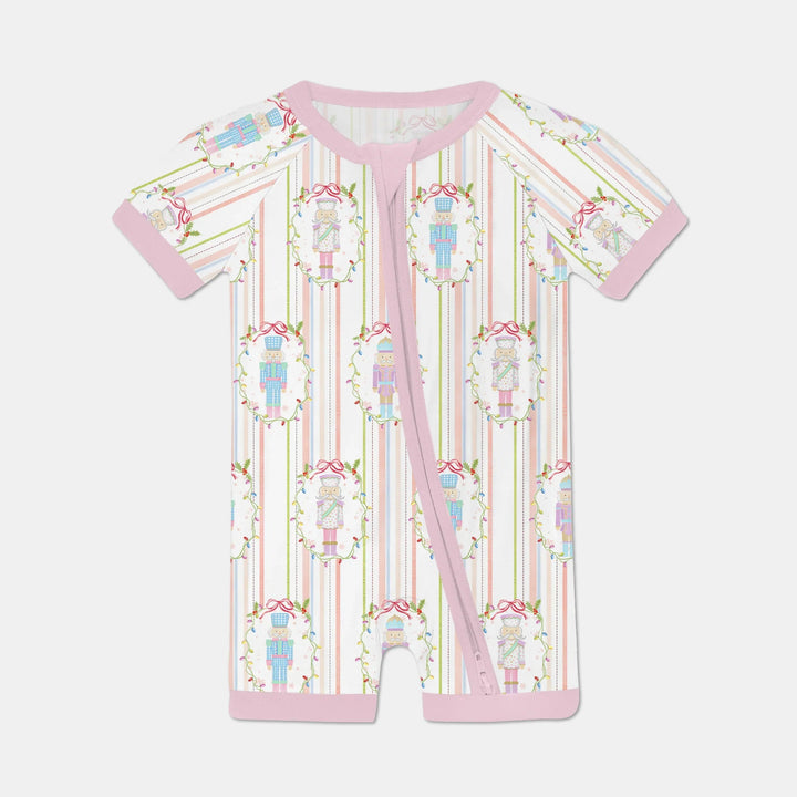 Christmas Nutcracker Shorty Zippy , Christmas Nutcracker Shorty Zippy - 0-3M