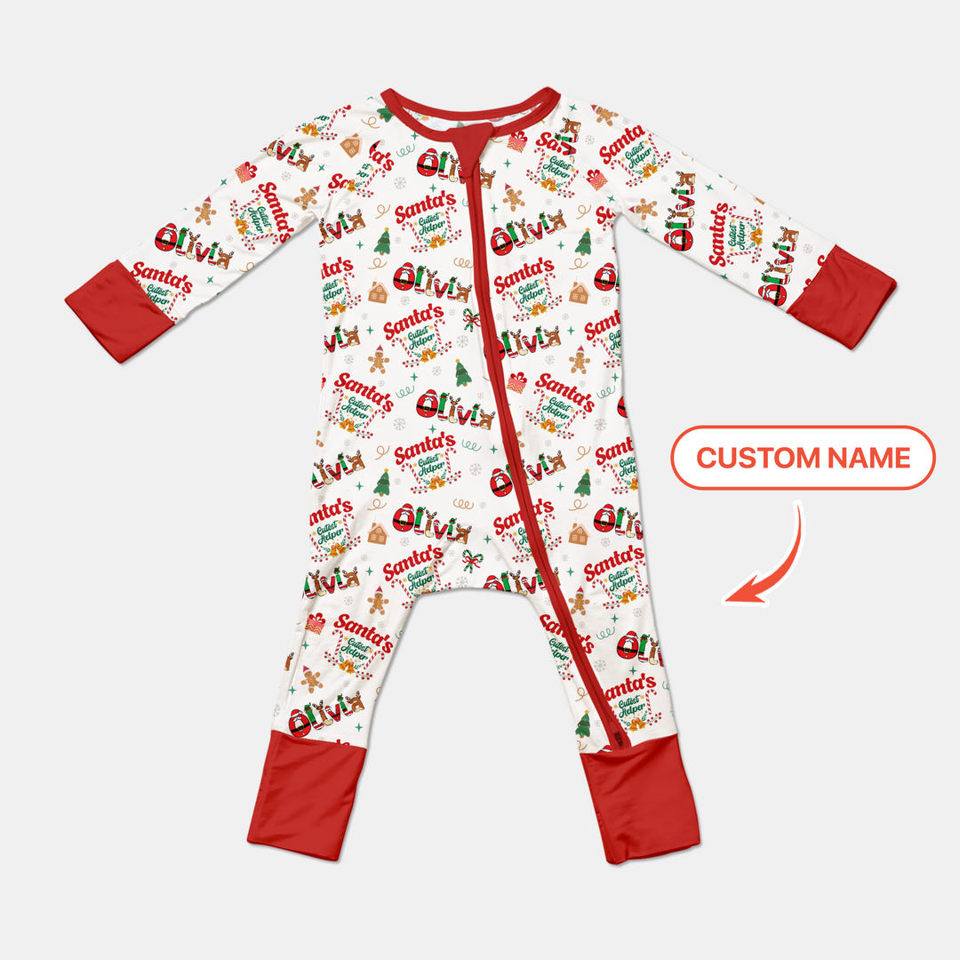 Personalized Santa's Little Helper Convertible Zippy