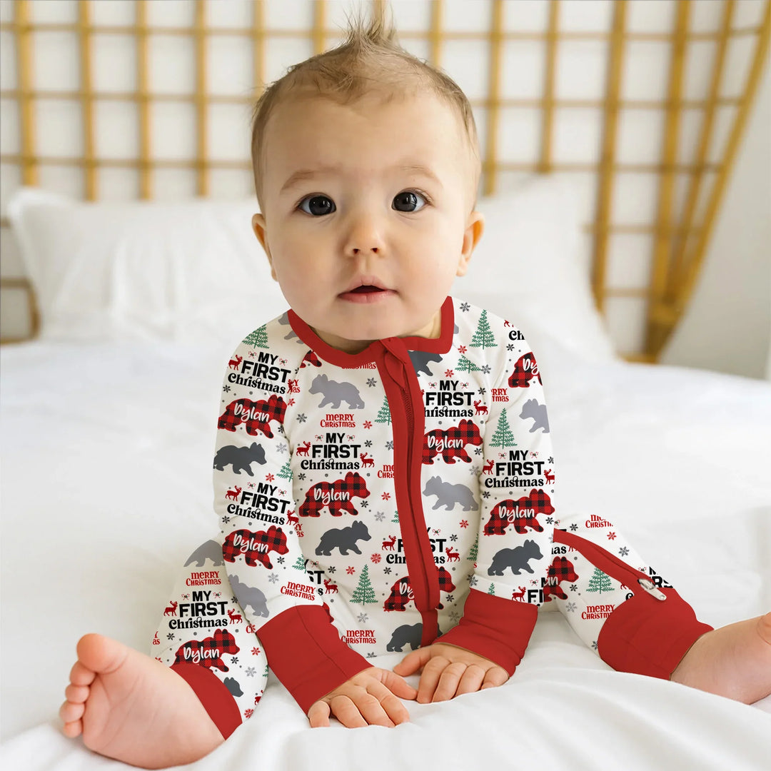 Family Bear First Christmas Convertible Zippy