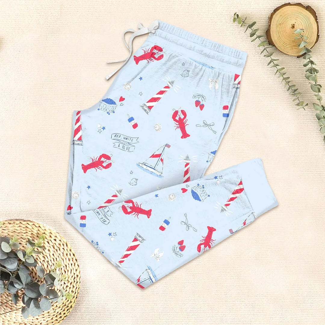 East Coast Two Piece Short Sleeve Pajama Set , East Coast Two Piece Short Sleeve Pajama Set - 12-18M