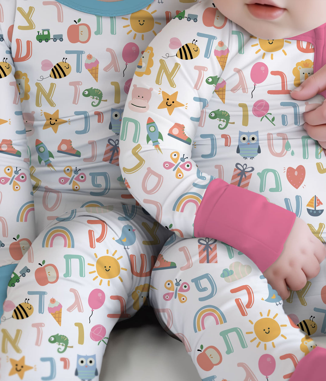 Hebrew Alphabet Convertible Zippy