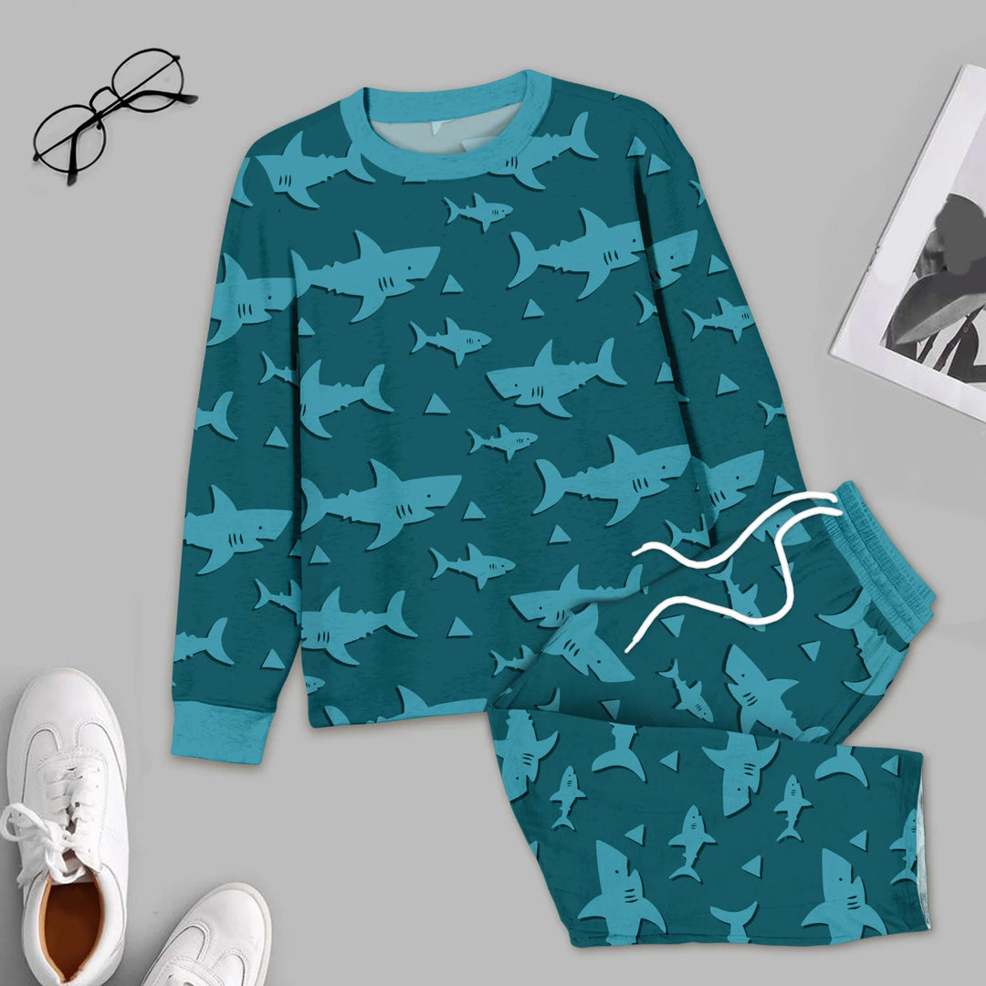 Bamboo Sharks Outfit for Men – Bold and Relaxed , Bamboo Sharks Outfit for Men – Bold and Relaxed - Men / Long Pajama / XS