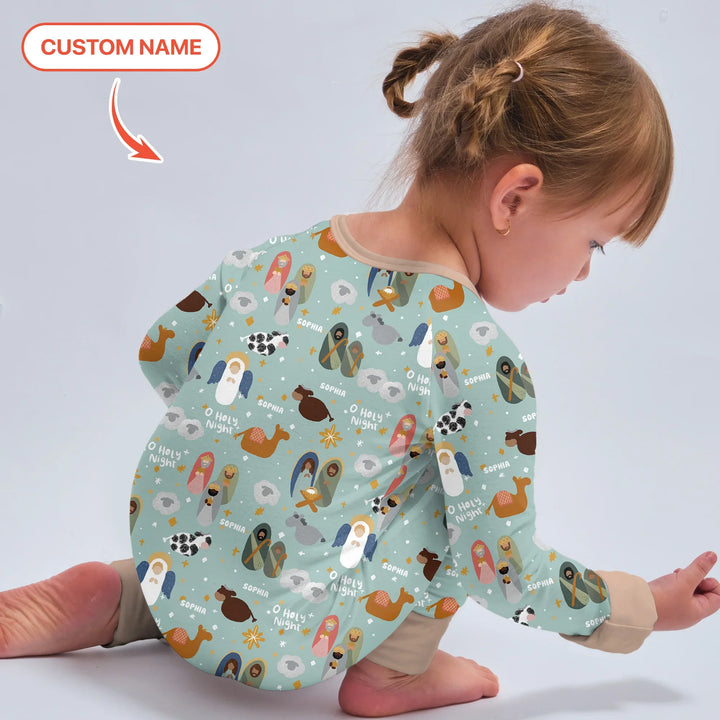 O Holy Night Custom Name Convertible Zippy