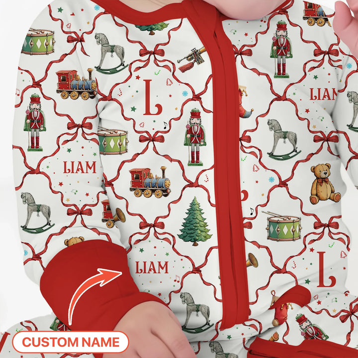 Vintage Christmas Toy Custom Name Boy Convertible Zippy , Vintage Christmas Toy Custom Name Boy Convertible Zippy - 0-3M