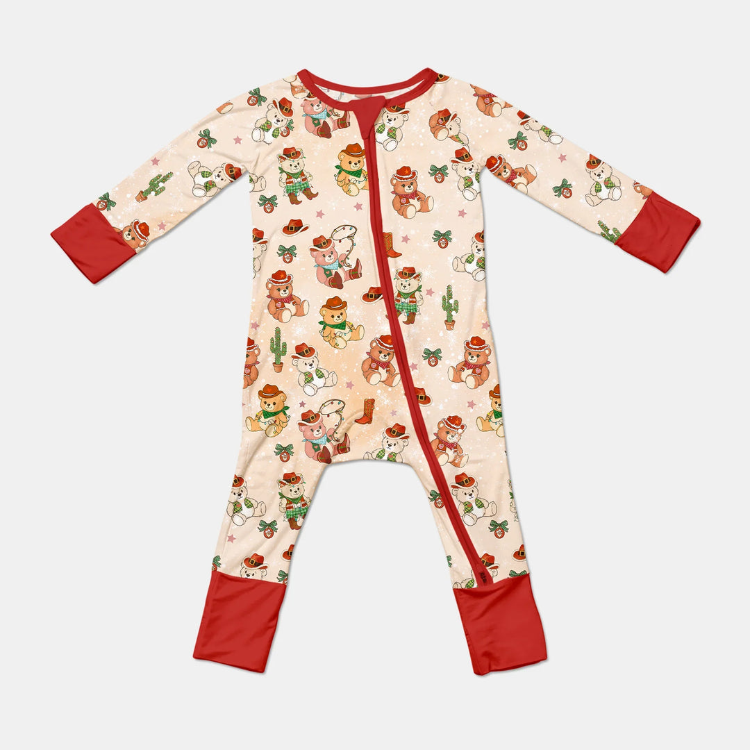 Christmas Cowboy Teddy Convertible Zippy