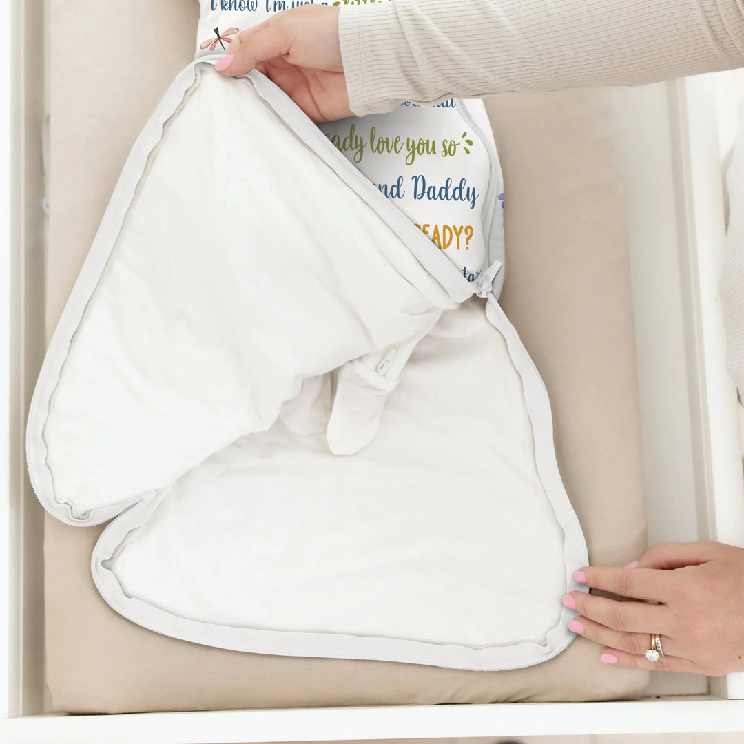 Custom Elephant Sleep Bag 1.0 TOG - Baby Shower Gift , Custom Elephant Sleep Bag 1.0 TOG - Baby Shower Gift - XS