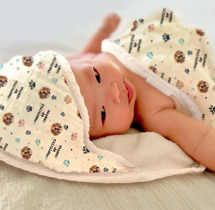 Custom Dog Pattern Hooded Towel Set , Custom Dog Pattern Hooded Towel Set - Default Title
