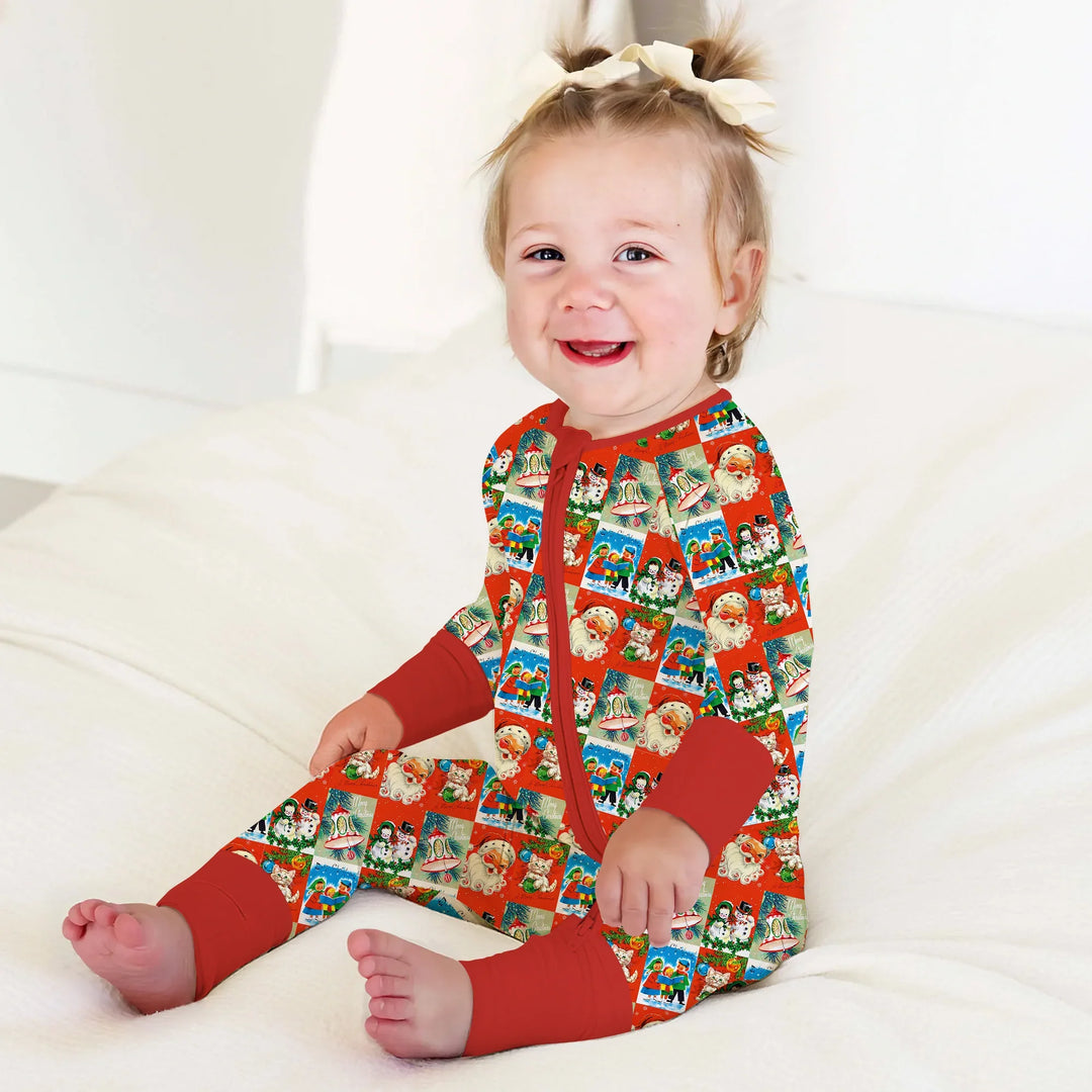 Vintage Holiday Joy Convertible Zippy , Vintage Holiday Joy Convertible Zippy - 0-3M