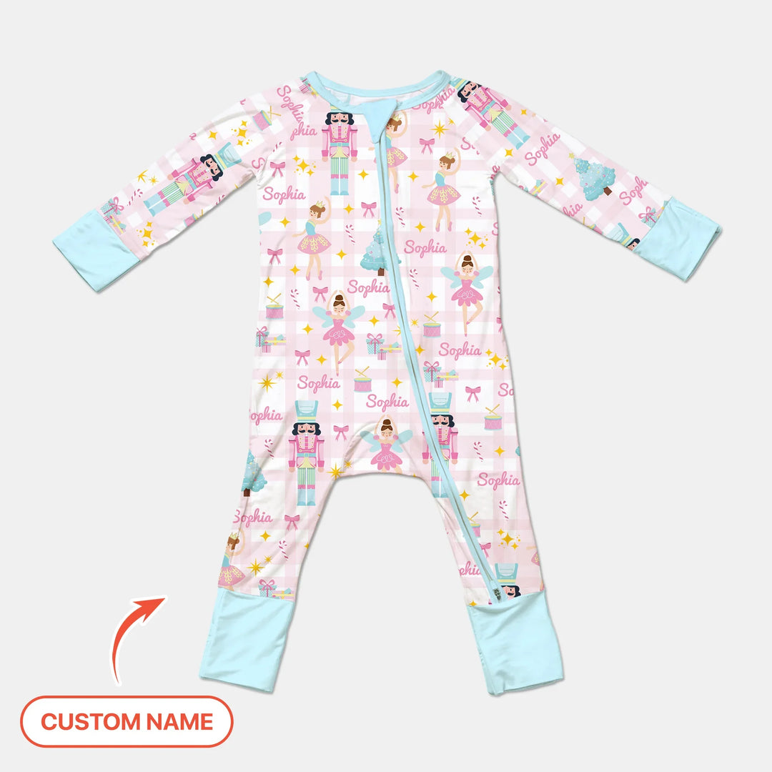 The Nutcracker Dreams Custom Name Convertible Zippy , The Nutcracker Dreams Custom Name Convertible Zippy - 0-3M