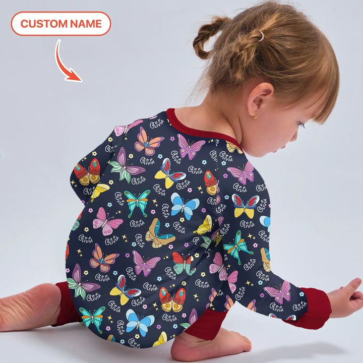 Gerippte Babykleidung mit individuellem Foto - Weich & Skizzenhaft