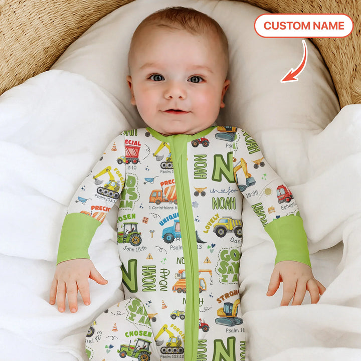 Gerippte Babykleidung mit individuellem Foto - Weich & Skizzenhaft