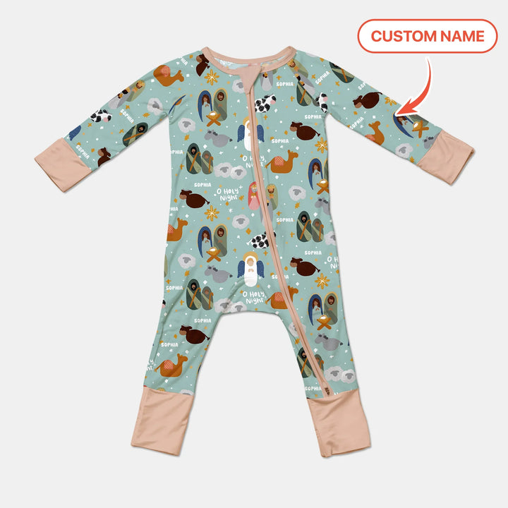 O Holy Night Custom Name Convertible Zippy