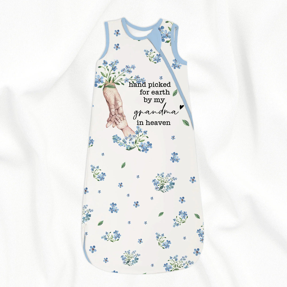 Custom Floral Sleep Bag - Hand picked for earth , Custom Floral Sleep Bag - Hand picked for earth - XS