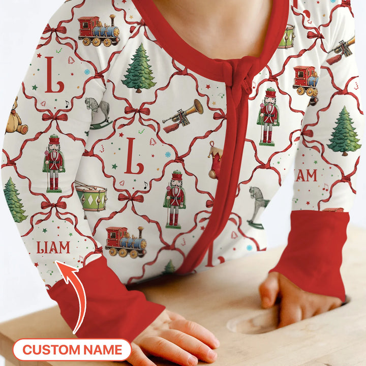 Vintage Christmas Toy Custom Name Boy Convertible Zippy , Vintage Christmas Toy Custom Name Boy Convertible Zippy - 0-3M