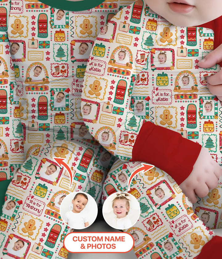 Custom Photo Christmas Frame Custom Name Convertible Zippy , Custom Photo Christmas Frame Custom Name Convertible Zippy - 0-3M
