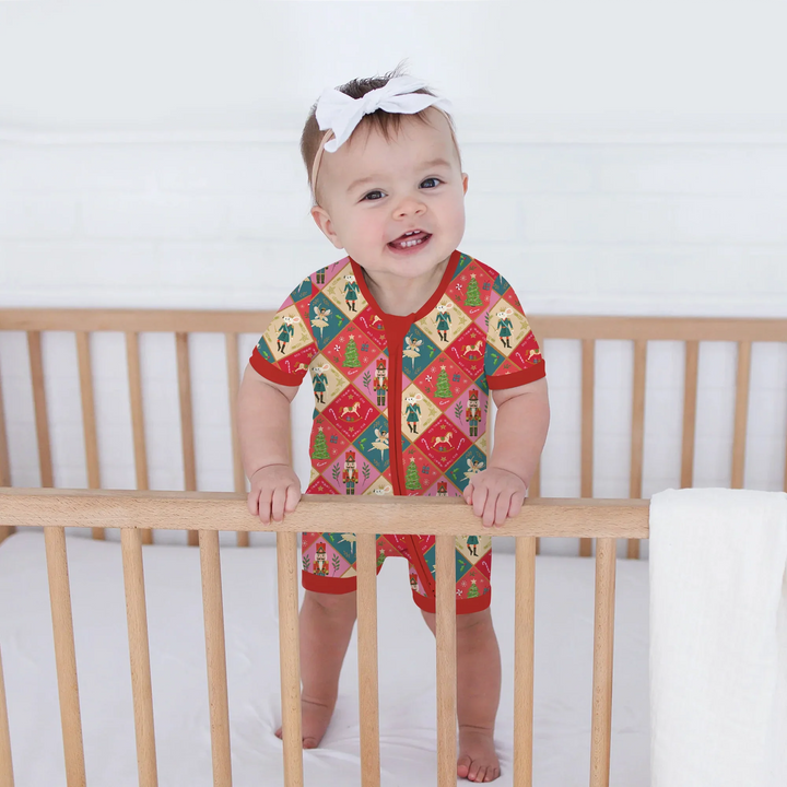 Nutcracker Christmas Magic Shorty Zippy , Nutcracker Christmas Magic Shorty Zippy - 0-3M
