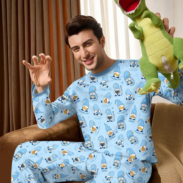 Vorlage Herren-Pyjama-Set