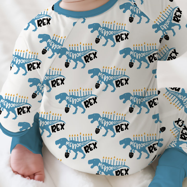 Dinosaur Hanukkah Boy Convertible Zippy