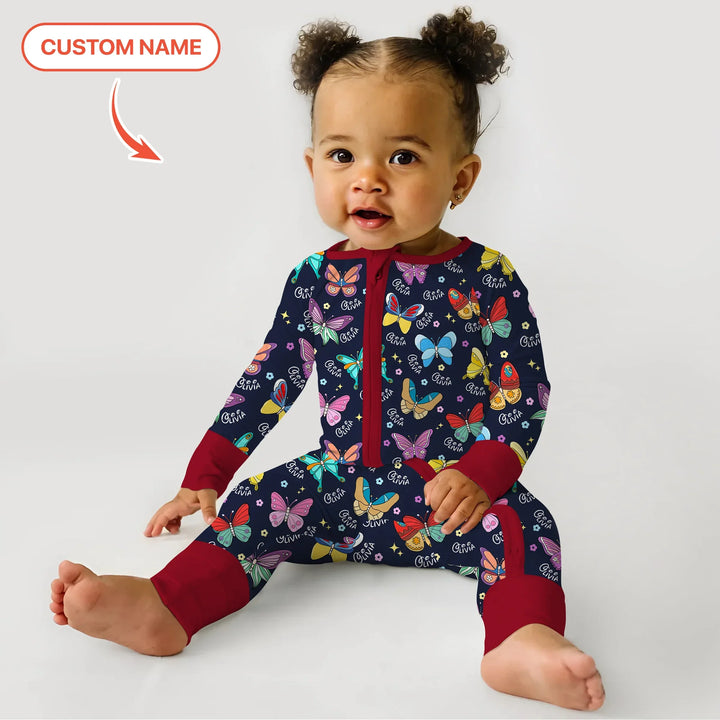 Gerippte Babykleidung mit individuellem Foto - Weich & Skizzenhaft