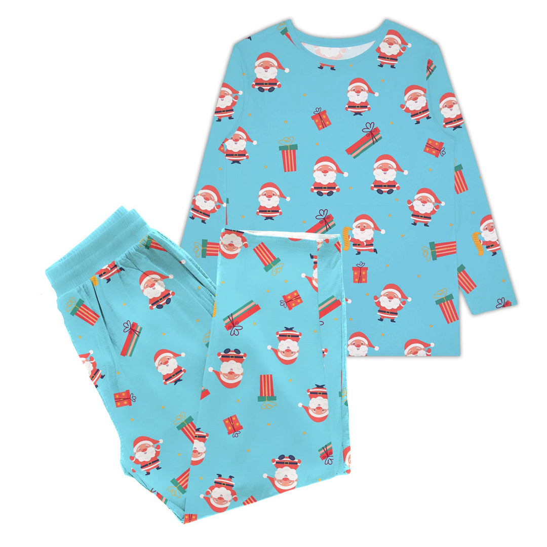 Busy Santa Women Pajama Set