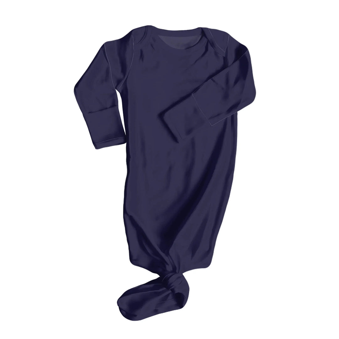 Knot Gown In Cetacean Blue