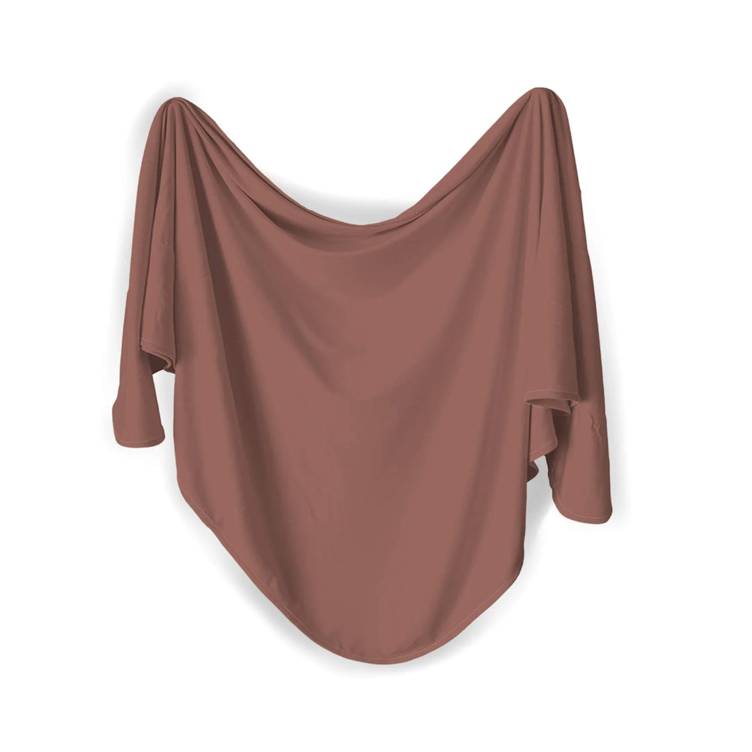 Swaddle Blanket In Dark Chestnut , Swaddle Blanket In Dark Chestnut - Default Title