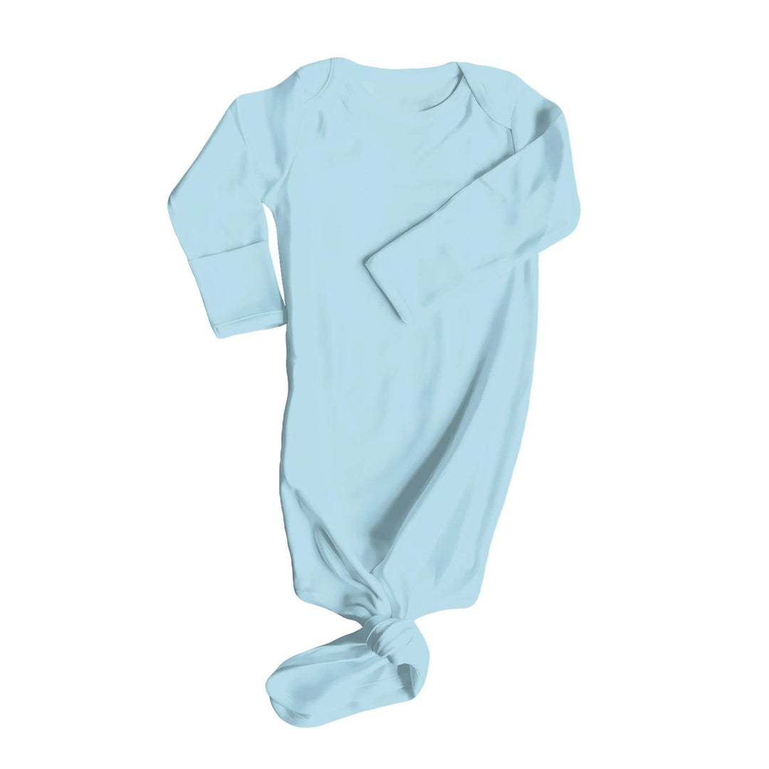 Knot Gown In Light Blue