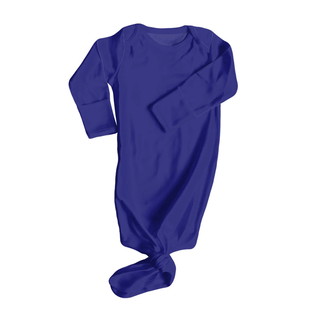 Knot Gown In Midnight Blue