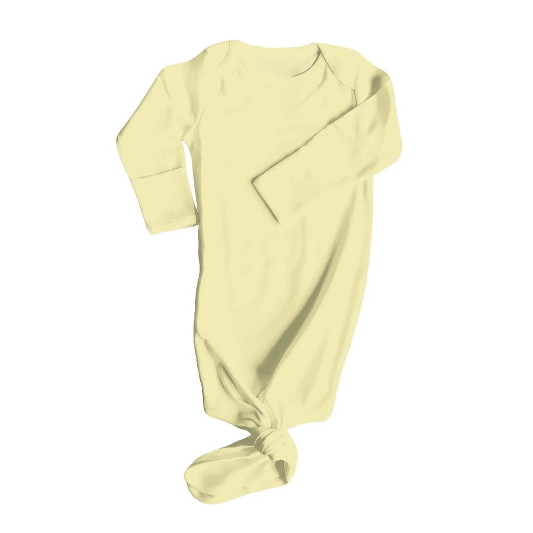 Knot Gown In Pale Goldenrod , Knot Gown In Pale Goldenrod - Default Title