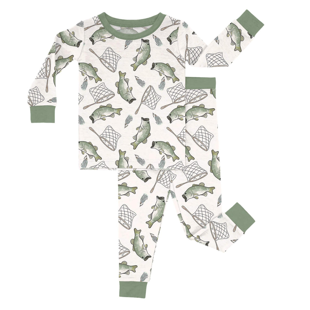 Bass Buddies Two Piece Pajama Set , Bass Buddies Two Piece Pajama Set - 12-18M