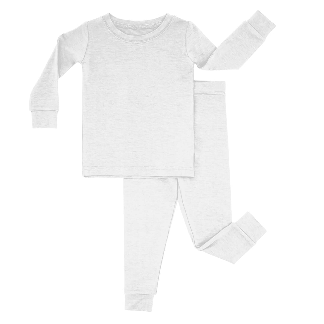 Zweiteiliges Pyjama-Set in Weiß