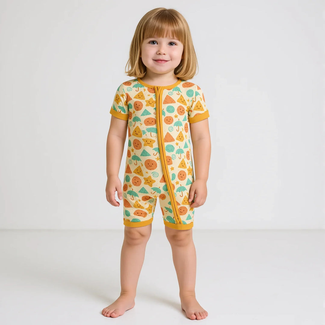 Cracked Candy Shorty Zippy , Cracked Candy Shorty Zippy - 0-3M