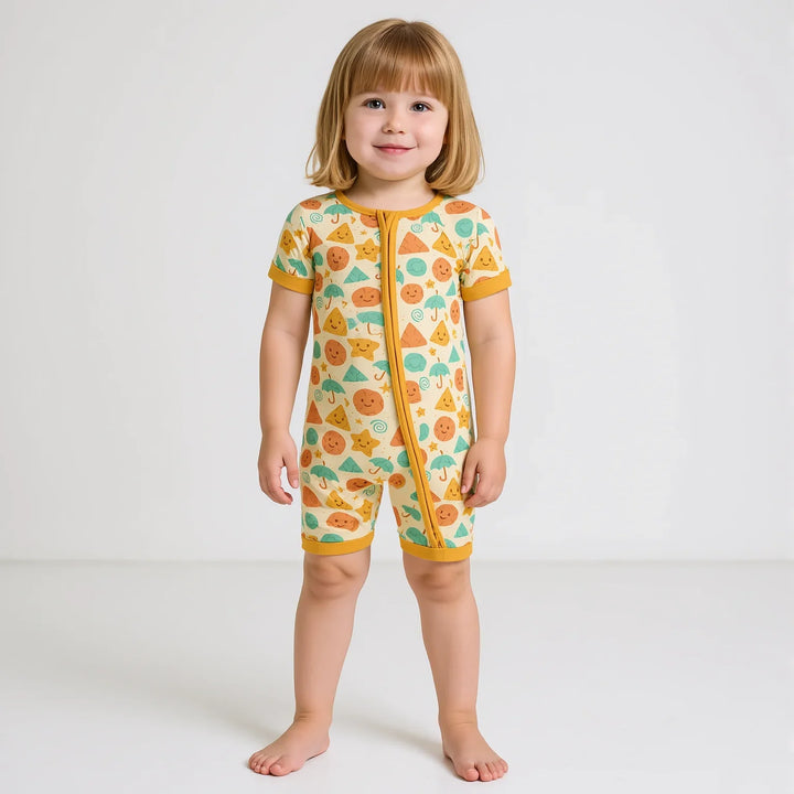 Cracked Candy Shorty Zippy , Cracked Candy Shorty Zippy - 0-3M