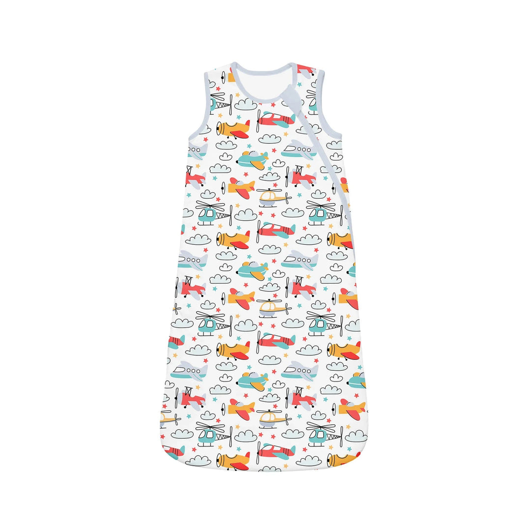Airplanes and Helicopters Sleep Bag Seasonless 1.0 TOG - Zumbamboo