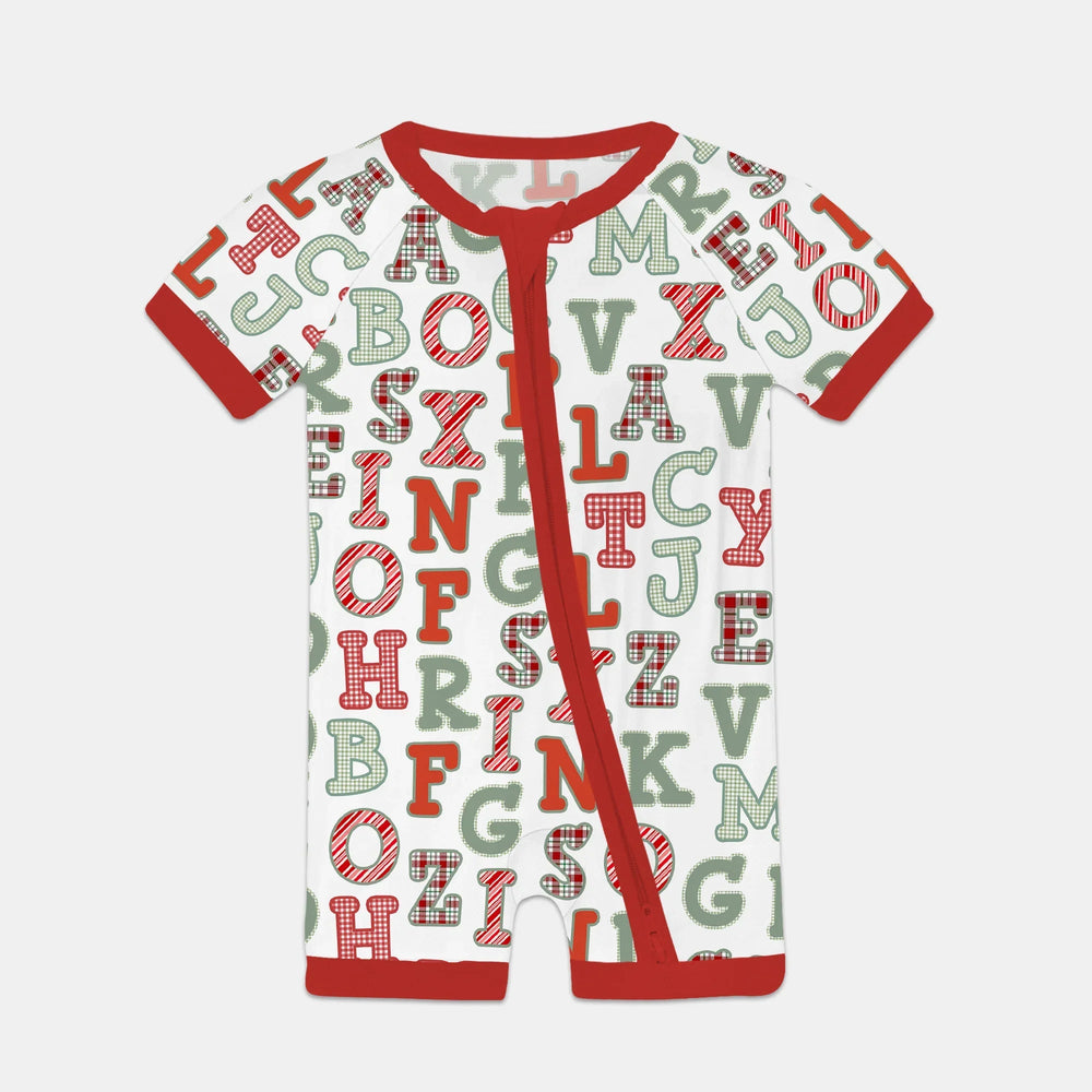 Alphabet Of Christmas Shorty Zippy - Zumbamboo
