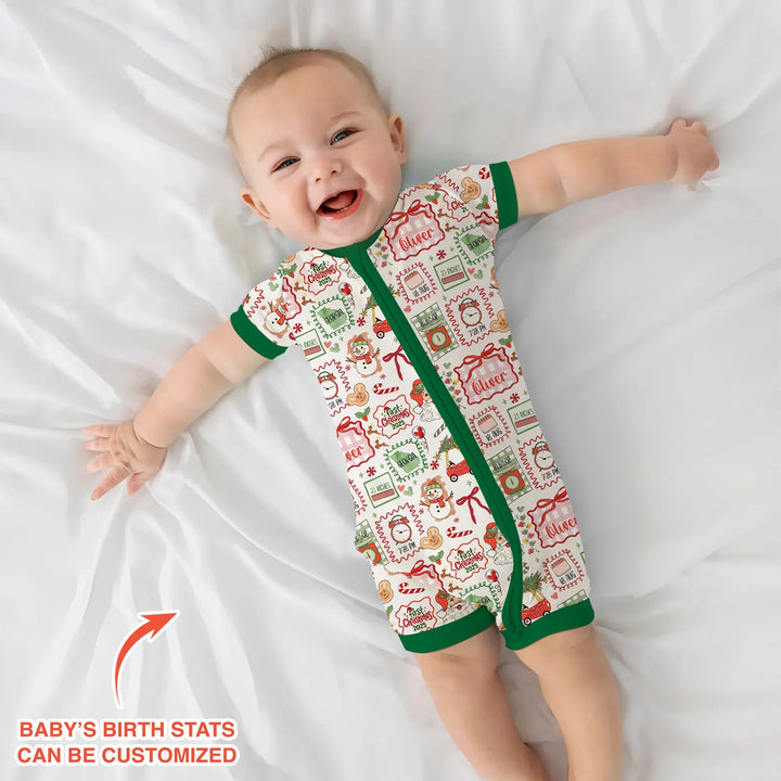 The Little Retro Dreamer First Christmas 2025 Shorty Zippy