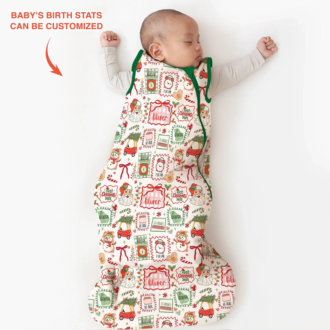 The Little Retro Dreamer First Christmas 2025 Sleep Bag