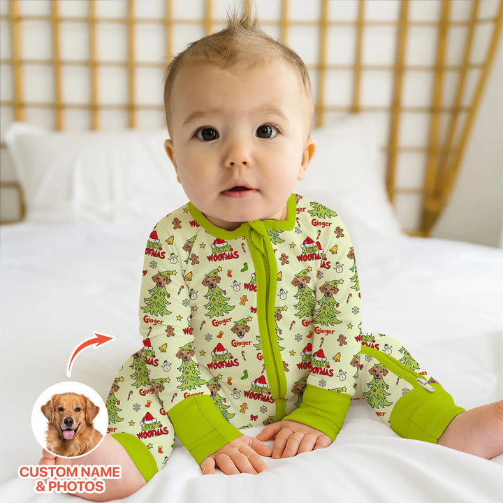 Gerippte Babykleidung mit individuellem Foto - Weich & Skizzenhaft