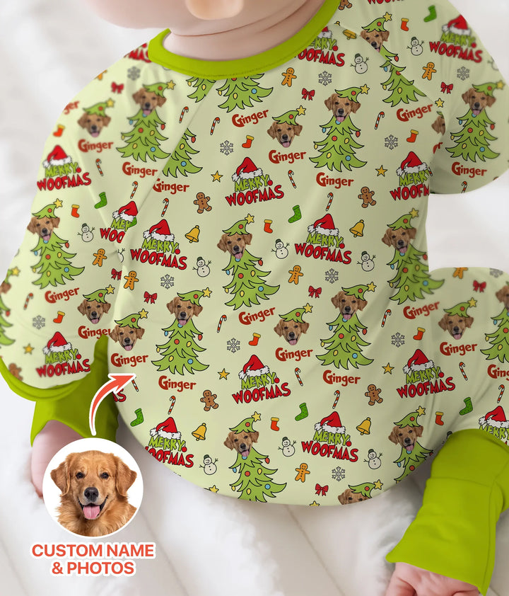 Gerippte Babykleidung mit individuellem Foto - Weich & Skizzenhaft