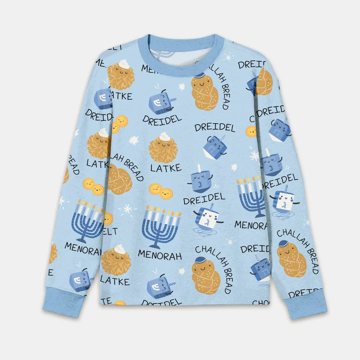 Family Hanukkah Matching Men's Pajama Set