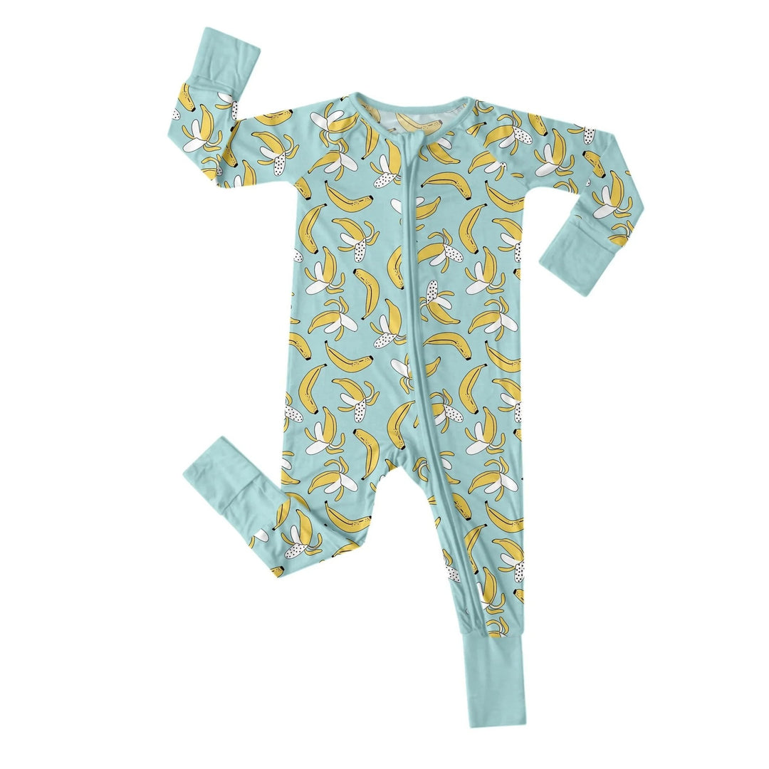 Bananas Convertible Zippered Romper - Zumbamboo