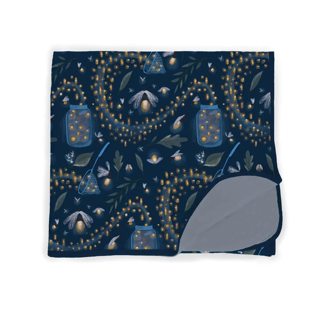 Catching Fireflies Baby Blanket