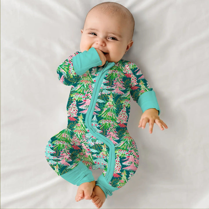 Brushstroke Merry Trees Convertible Zippy - Zumbamboo