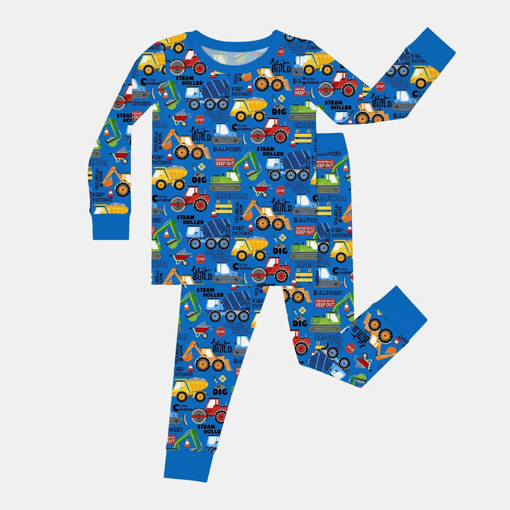 Build Your Own World Two Piece Long Sleeve Pajama Set - Zumbamboo