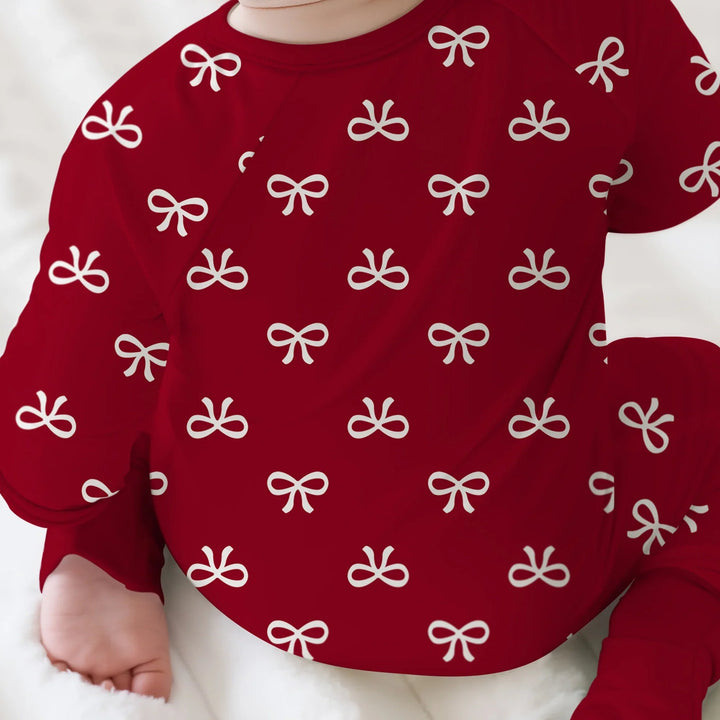 Christmas Cute Bows Convertible Zippy - Zumbamboo