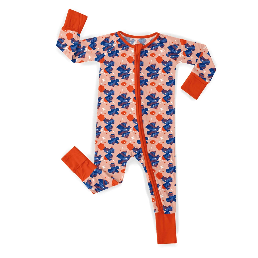 Christmas Happy Tree Convertible Zippered Romper - Zumbamboo