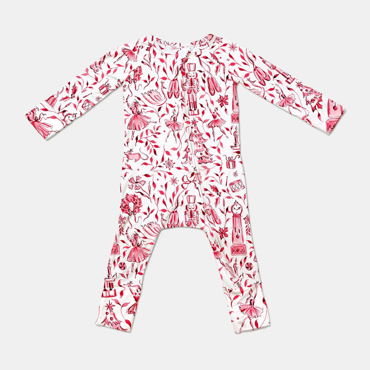 Christmas Nutcracker Toile Convertible Zippy - Zumbamboo