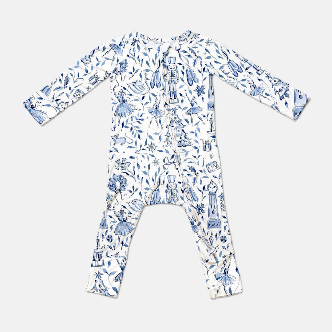 Christmas Nutcracker Toile Convertible Zippy - Zumbamboo